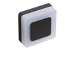 Natynkowa oprawa elewacyjna ENOK SQUARE WALL 4000K BK AZZARDO AZ4462