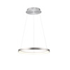 Lampa wisząca okrąg w kolorze aluminium 57cm LED 3000K HOOP Paul Neuhaus 2851-95 
