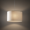 Lampa wisząca cylindryczny kremowy abażur 50cm 1xE27 HOTEL MOOD Nowodvorski 11783