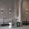 Czarny kinkiet dwukierunkowy tuba 2xGU10 FOCUS S C068WL-02B Maytoni