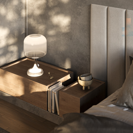Lampa stołowa szklana Spirito MOD286TL-L18W3K Maytoni
