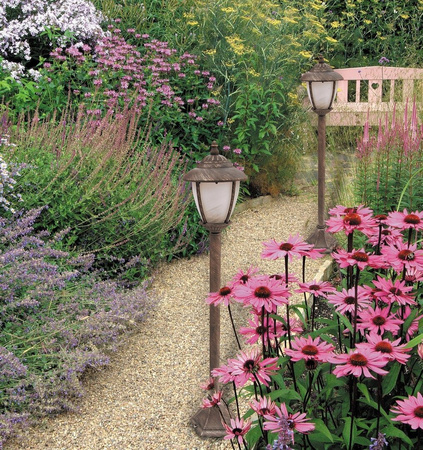 Lampa stojąca ogrodowa duża MADRID IP44 Rabalux 8480