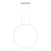 Lampa wisząca okrąg 60cm Mirror S biała IP44 LED CCT Light Prestige LP-999/1P S WH CCT