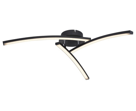 Lampa sufitowa TANSY BLACK LED Globo 67129-18