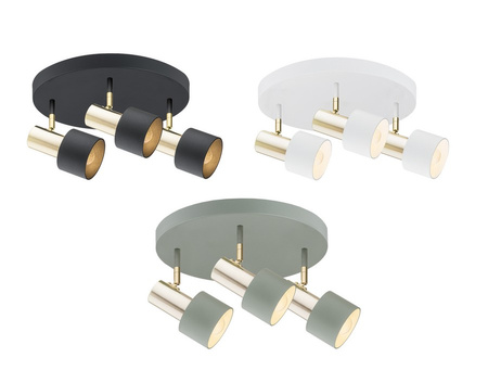 Lampa sufitowa DORIA Argon 6008 6007 6006 kolor do wyboru