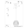 Lampa wisząca BRILO Sollux Lighting SL.1253