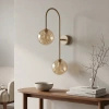 Elegancki kinkiet ścienny w kolorze beżowym SPARK Kaja Lighting K-5998
