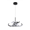 Lampa wisząca Spider 48 cm czarna LED CCT Light Prestige LP-1225/1P 48 BK