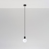 Lampa wisząca EDISON czarna Sollux SL.0152