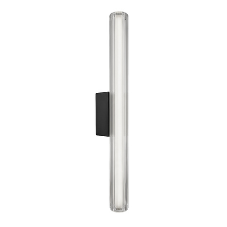 Kinkiet Linea tuba szklana do łazienki 61 cm czarny LED CCT Light Prestige LP-0510/1W-61 BK