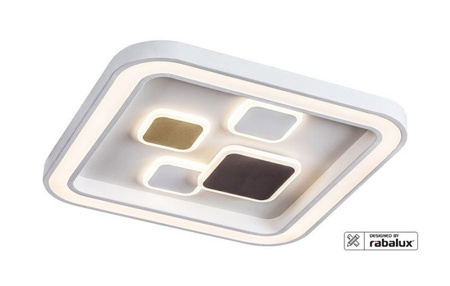 Lampa sufitowa plafon HOLLIS LED Rabalux 6475 sterowany pilotem 
