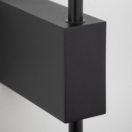 Czarny kinkiet 88cm podświetlający ściane LIXA BLACK LED 3000K 12W Tk Lighting 18298