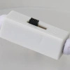 Czarna kwadratowa oprawa podtynkowa TINO S 15W CCT SWITCH BK Azzardo AZ7023