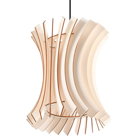 Lampa wisząca ORIANA naturalne drewno Sollux Lighting SL.0642