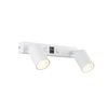 Podwójny kinkiet w kolorze białym z gniazdem USB NEX WHITE 2XGU10 Tk Lighting 11355