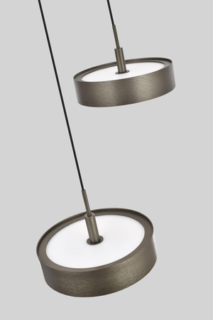 Lampa wisząca trójka okrągła Valensole brąz Aviano Lighting 5062-321