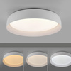 Okrągły biały plafon sufitowy 57cm sterowany pilotem OSKO LED Just Light 14216-16