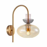 Kinkiet Fanda 1xE27 Italux WL-31882-1-GD-AMB