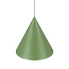 Lampa wisząca stożek o średnicy 33,5cm w kolorze zielonym CONO PEAPOD 1XE27 L 1xE27 Tk Lighting 10887