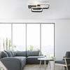 Lampa sufitowa czarny plafon LED 3000K SEVENT Just Light Paul Neuhaus 14117-18