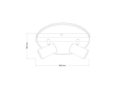 Lampa sufitowa VIENNA LED Zuma Line CL231045