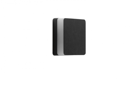 Natynkowa oprawa elewacyjna ENOK SQUARE WALL 3000K BK AZZARDO AZ4461