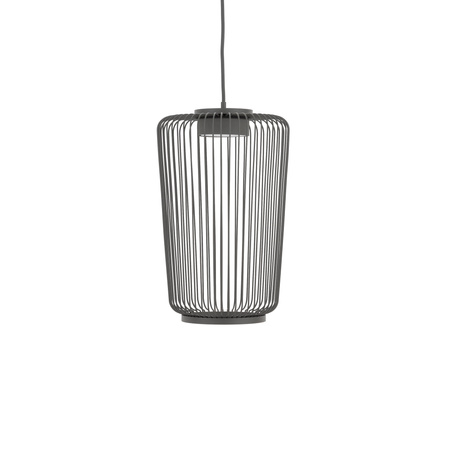 Lampa wisząca druciana w kolorze jedwabistego grafitu na żarowkę GX53 KENAI B Nowodvorski 12224