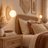 Lampa sufitowa / kinkiet Carter 1xE14 Natural Milagro MLP0226