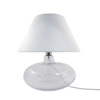 Lampa stołowa ADANA TRANSPARENT Zuma Line 5518WH