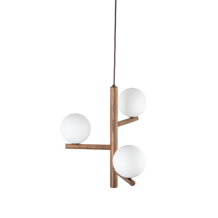 ESTERA WOOD ORZECH LAMPA WISZACA 3 TK Lighting 10271
