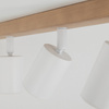 Lampa sufitowa, oprawa TOP WOOD 4 white TK Lighting 3297