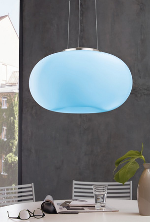 Lampa wisząca OPTICA-C LED Eglo 98372 sterowana pilotem funkcja smart