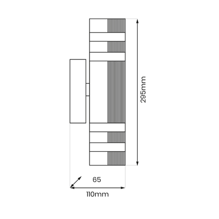 Kinkiet Vini 2xGU10 IP54 Eko-Light Milagro EKO0734