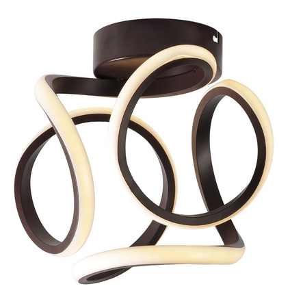 DOUGLAS KINKIET 11W LED BRĄZOWY 4000K APETI Candellux A0005-210