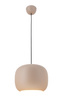 Lampa wisząca jedynka Positano piaskowy nude Aviano Lighting 6026-119