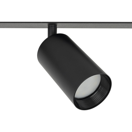 Czarna listwa podtynkowa cztery ruchome czarne tuby AMIS BLACK 4XGU10 Tk Lighting 10809