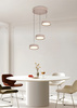 Lampa wisząca trójka okrągła Valensole kaszmirowa Aviano Lighting 5062-313