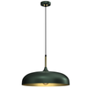 Lampa wisząca LINCOLN GREEN/GOLD 1xE27 45cm MLP7900