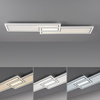 Lampa sufitowa dwa połączone prostokąty LED sterowane pilotem EDGING LED Just Light 14875-16
