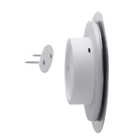 Szary dekoracyjny bezprzewodowy kinkiet ścienny 18cm ładowany USB AKKU-PUNTUA Paul Neuhaus 8152-15