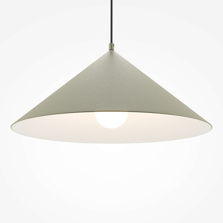 Lampa wiszący metalowy stożek KHAKI 1xE27 Basic colors MOD167PL-01BG Maytoni