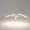 Lampa wisząca CURVE GOLD LED Maytoni MOD156PL-L52G4K