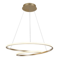 Lampa wisząca CAPITA LED Italux MD17011011-2A GOLD