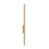 Kinkiet tuba góra dół 78cm satynowe złoto 2xG9 LASER WALL L Nowodvorski 11814