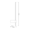 Kinkiet SWING 12W LED 3000-6000K Milagro ML1011