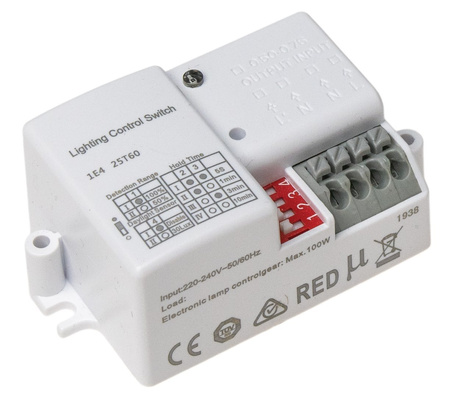 Mikrofalowy czujnik zmierzchowo ruchowy Eko-Light EK6829