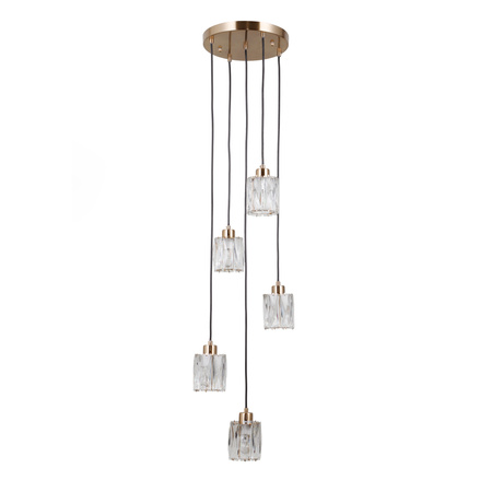 Lampa wisząca Torno Italux PND-40813-5R-HBR