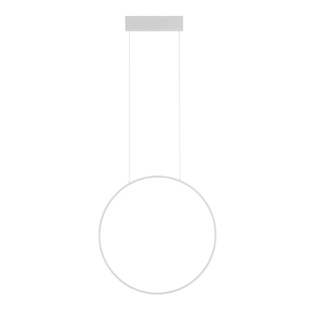 Lampa wisząca biały pionowy ring 60cm CIRCOLO LED M 3000K Nowodvorski 11605