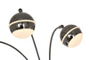 Lampa podłogowa trójka Biarritz czarny chrom Aviano Lighting 3047-305