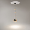 Lampa wisząca szklana kula z kulami na przewodzie Ros MOD227PL-01B1 Maytoni